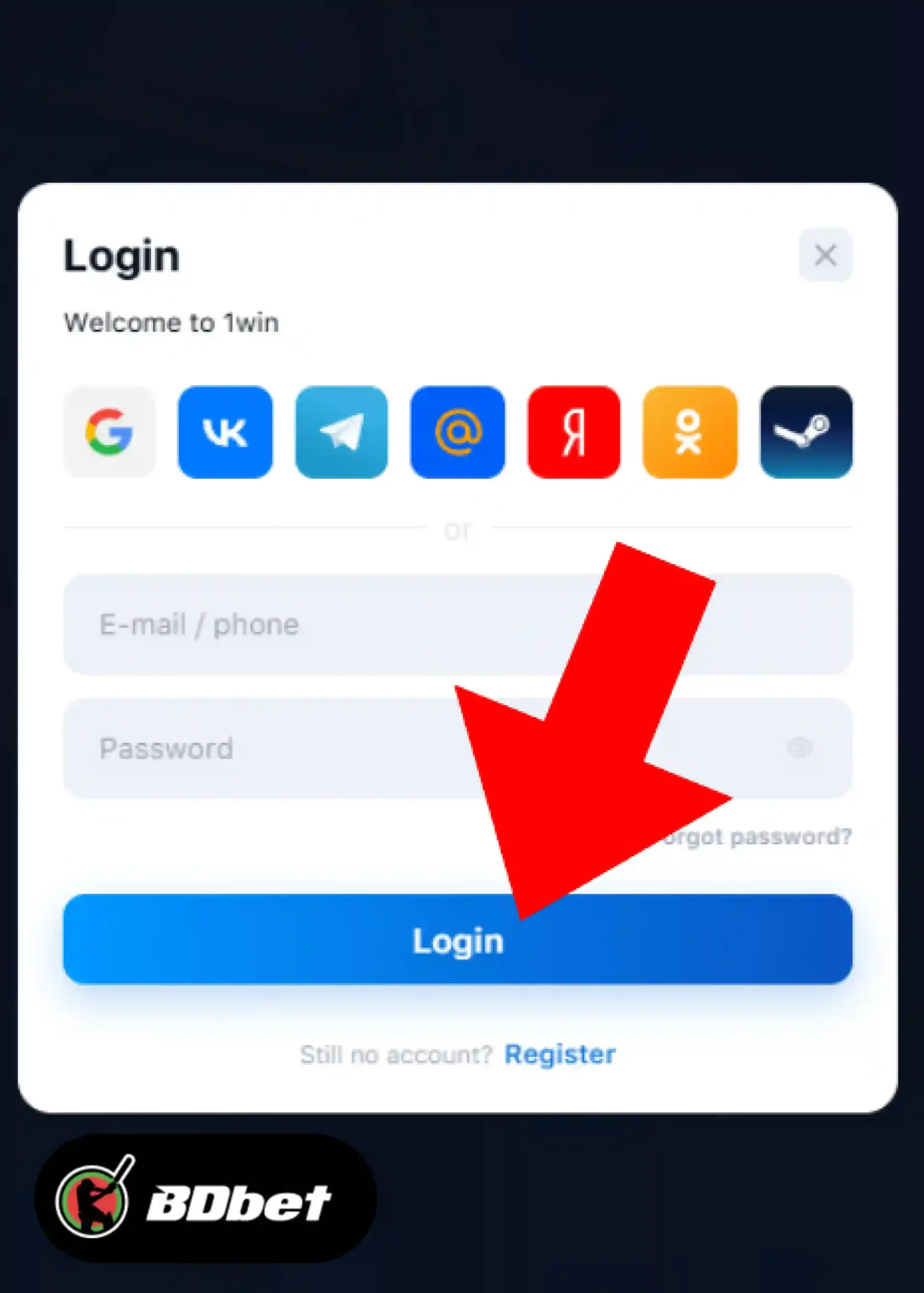 How to Log In to Your 1win Casino Account?