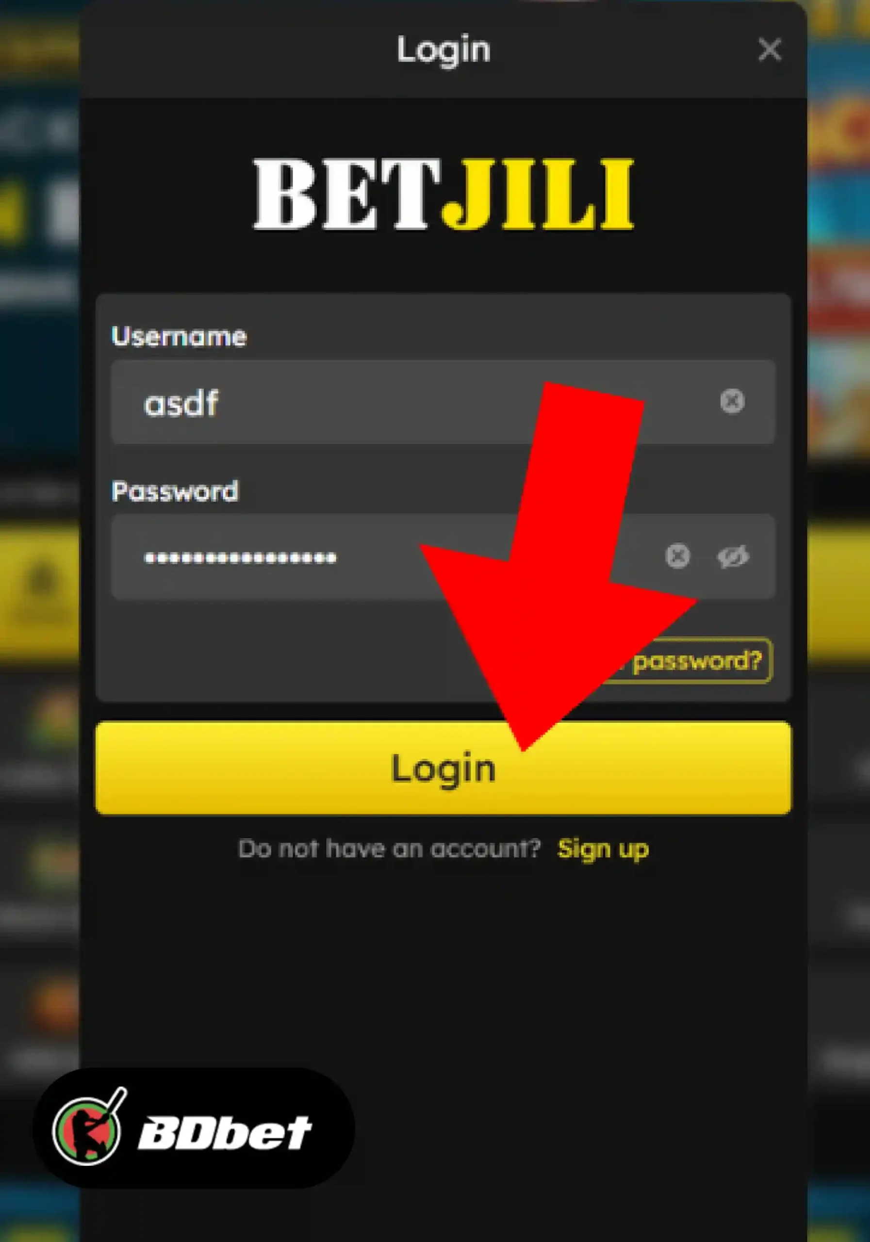 How to Log In to Your Betjili Account?
