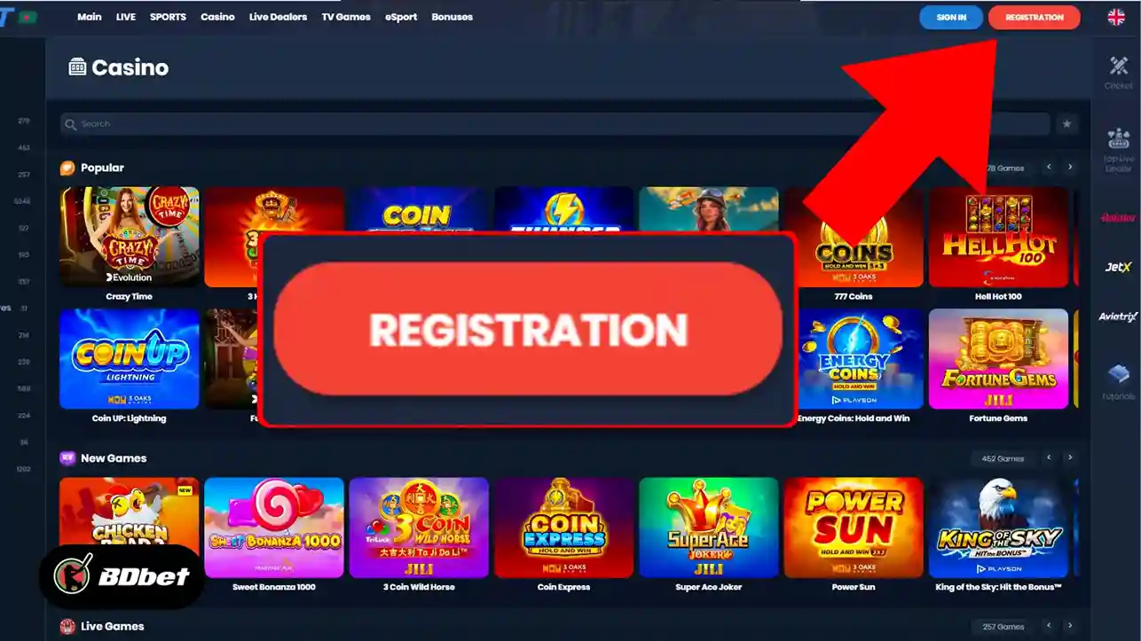 How to Register in 4Rabet?