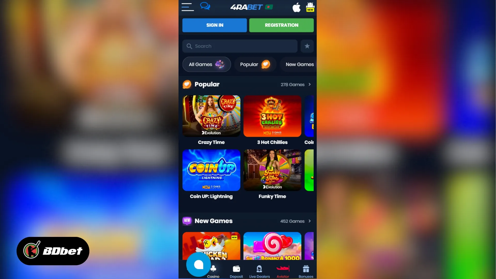 Mobile Browser Version
