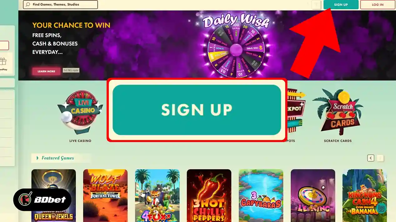 How to Register in 777 Casino?
